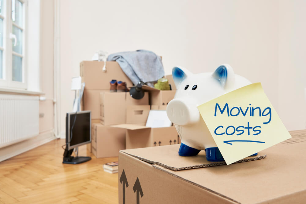 moving costs a lot of money. how much should you save before moving?